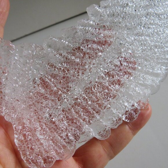 ANGEL WINGS hard acrylic with textured surface (not flat) 8" tall - Picture 3 of 6